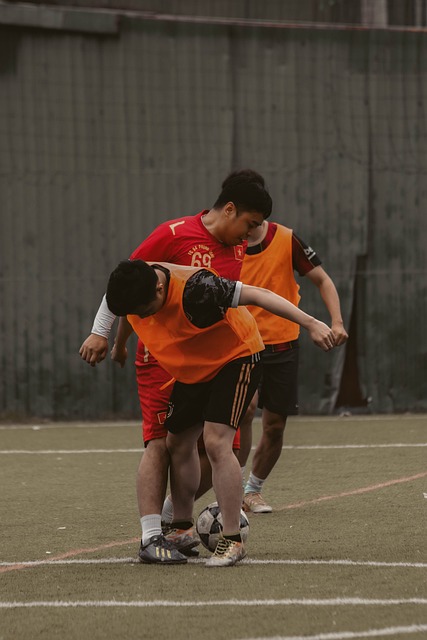 兩隊的正面